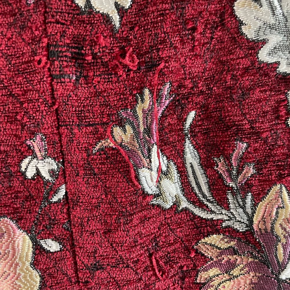 Zara Red Floral Mini Dress - Picture 4 of 15